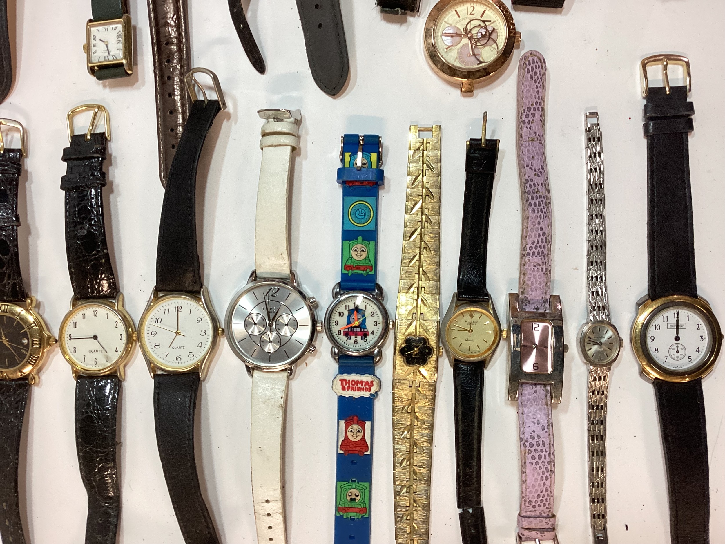 A large collection of ladies and kids wristwatches. - Image 7 of 7