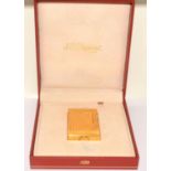 S.J.Dupont Paris boxed gents lighter with corresponding paperwork and full marked up registration to