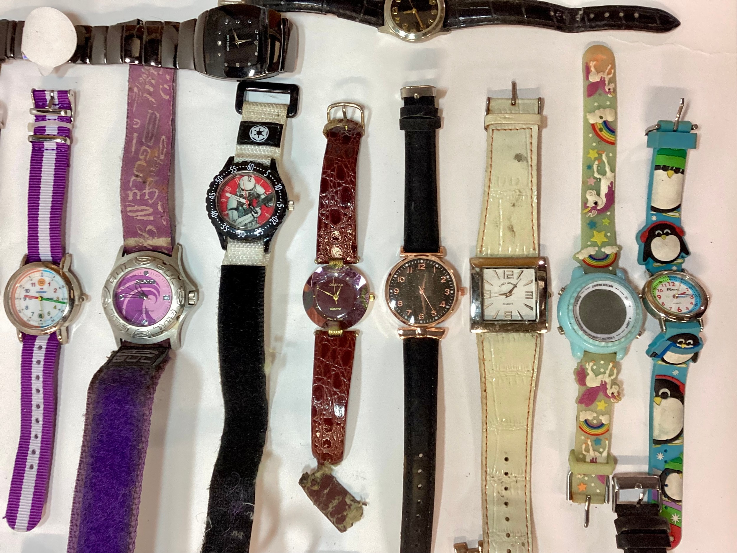 A large collection of ladies and kids wristwatches. - Image 3 of 7