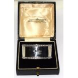 Silver Nap Kin ring in original presentation box