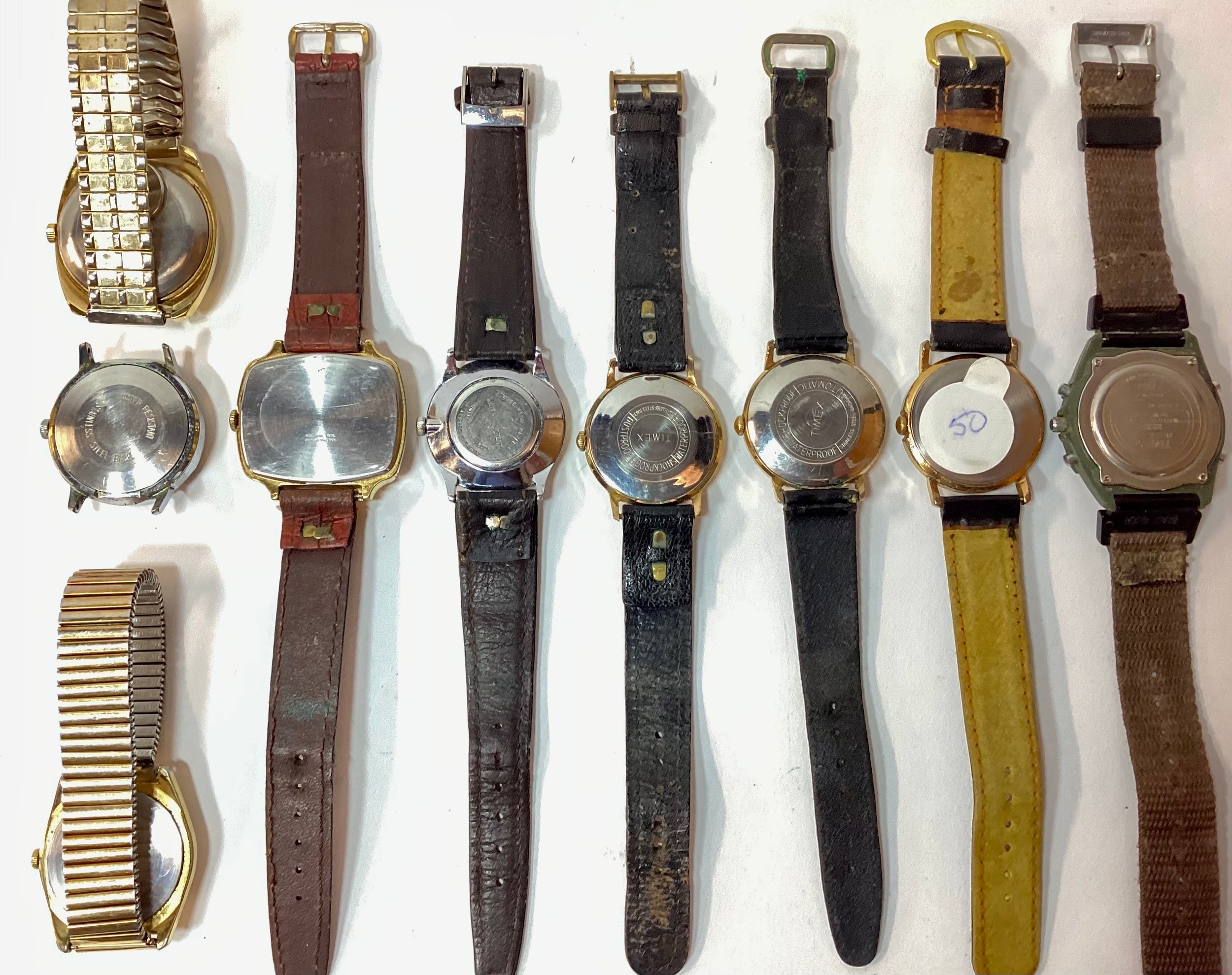 A collection of vintage gents Timex watches, mechanical and quartz. Many seen working at time of - Image 4 of 4