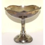 925 sterling silver pedestal center table bowl 220g