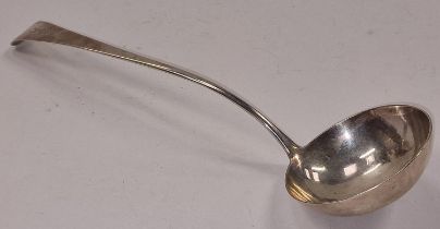 925 silver large serving ladle 33cm long 147g