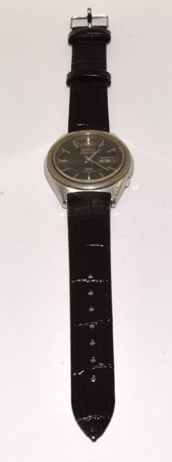 Seiko 5 Actus Automatic 25 jewels no 6102-7490, serial number dates this model to Jan 1971 on