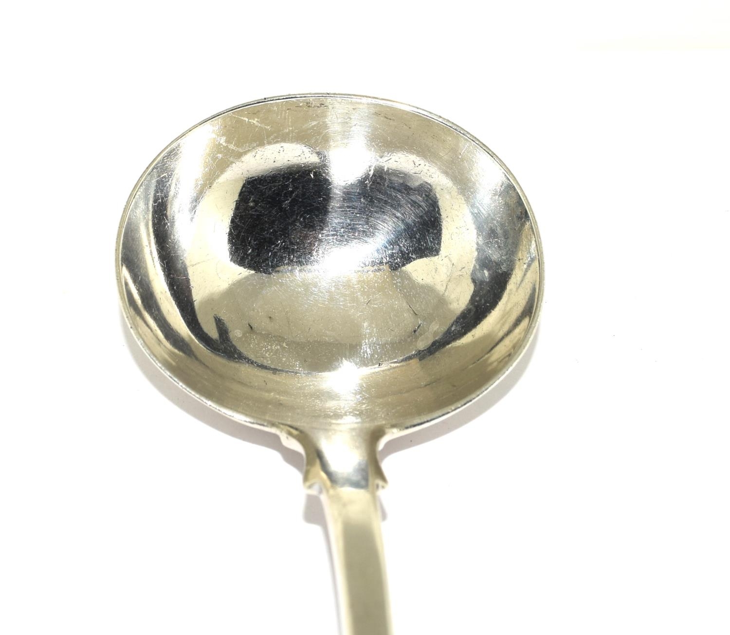 Silver hall marked Soup ladle 70g - Image 4 of 6