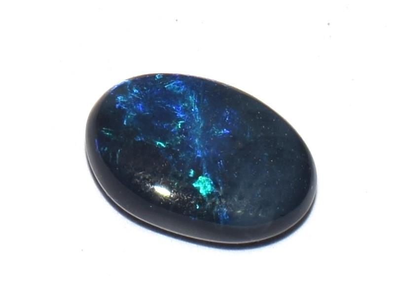 Natural blue single stone Opal - Bild 3 aus 5