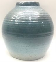 Poole Pottery Atlantis vase by Guy Sydenham A13'3, 7" high.