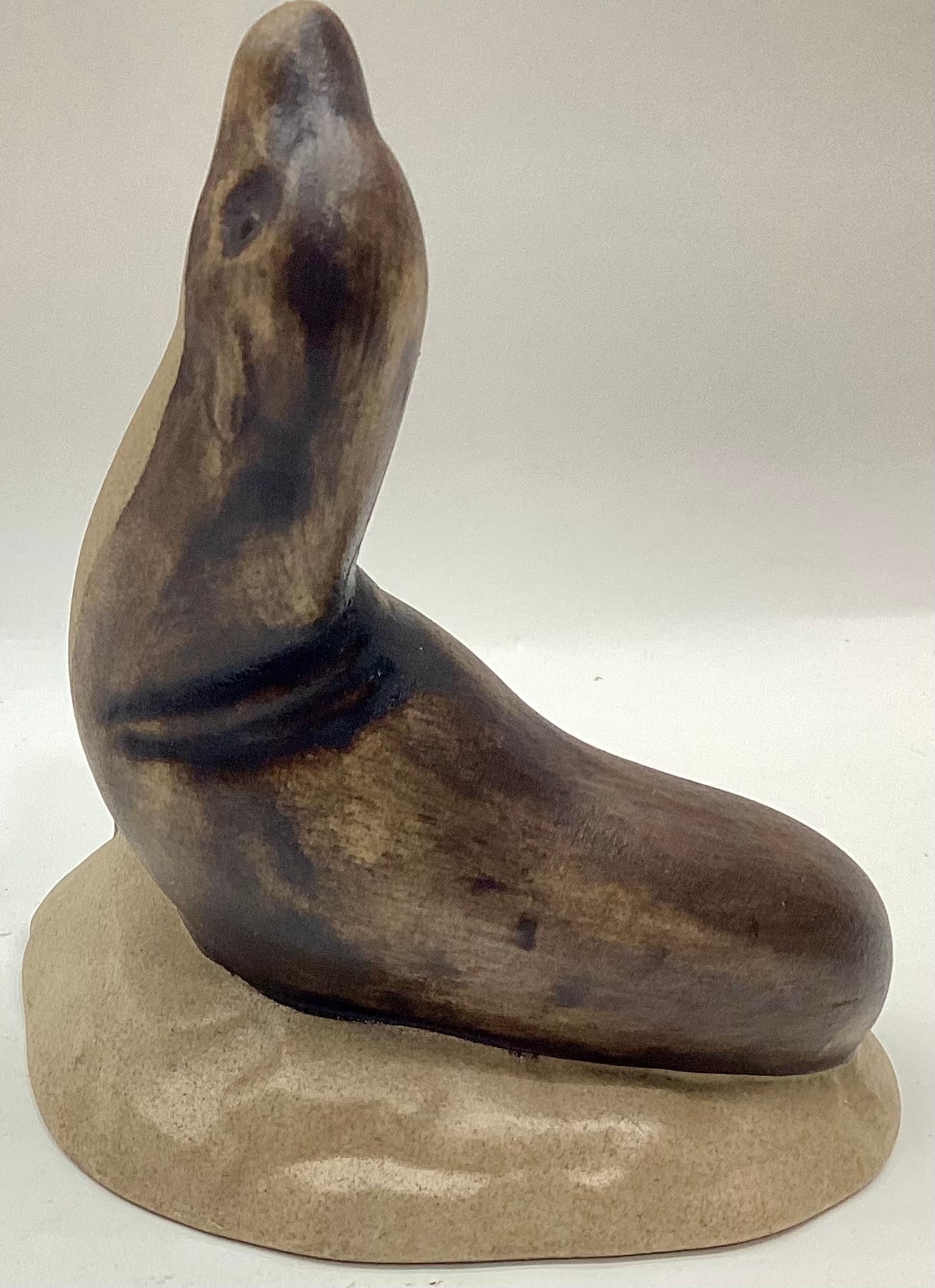 Poole Pottery rare & hard to find stoneware model of a Sealion from a design by Tony Morris. - Image 3 of 4
