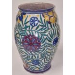 Poole Pottery Carter Stabler Adams shape 634 large NI pattern vase 13.5" high