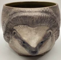 Poole Pottery stoneware hard to find Hedgehog planter.