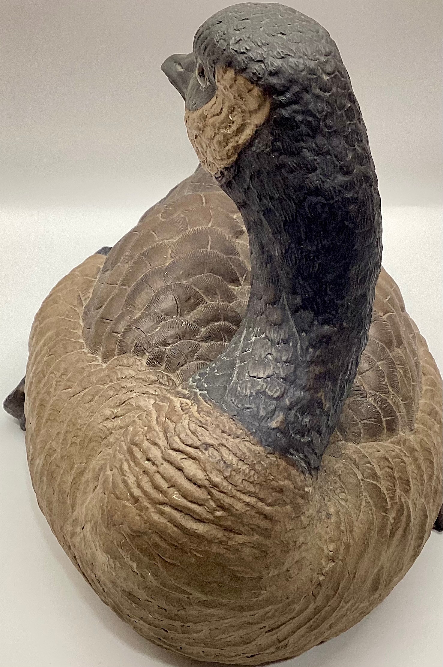 Poole Pottery Stoneware large model of a Canada Goose designed by Barbara Linley-Adams, this - Image 2 of 5