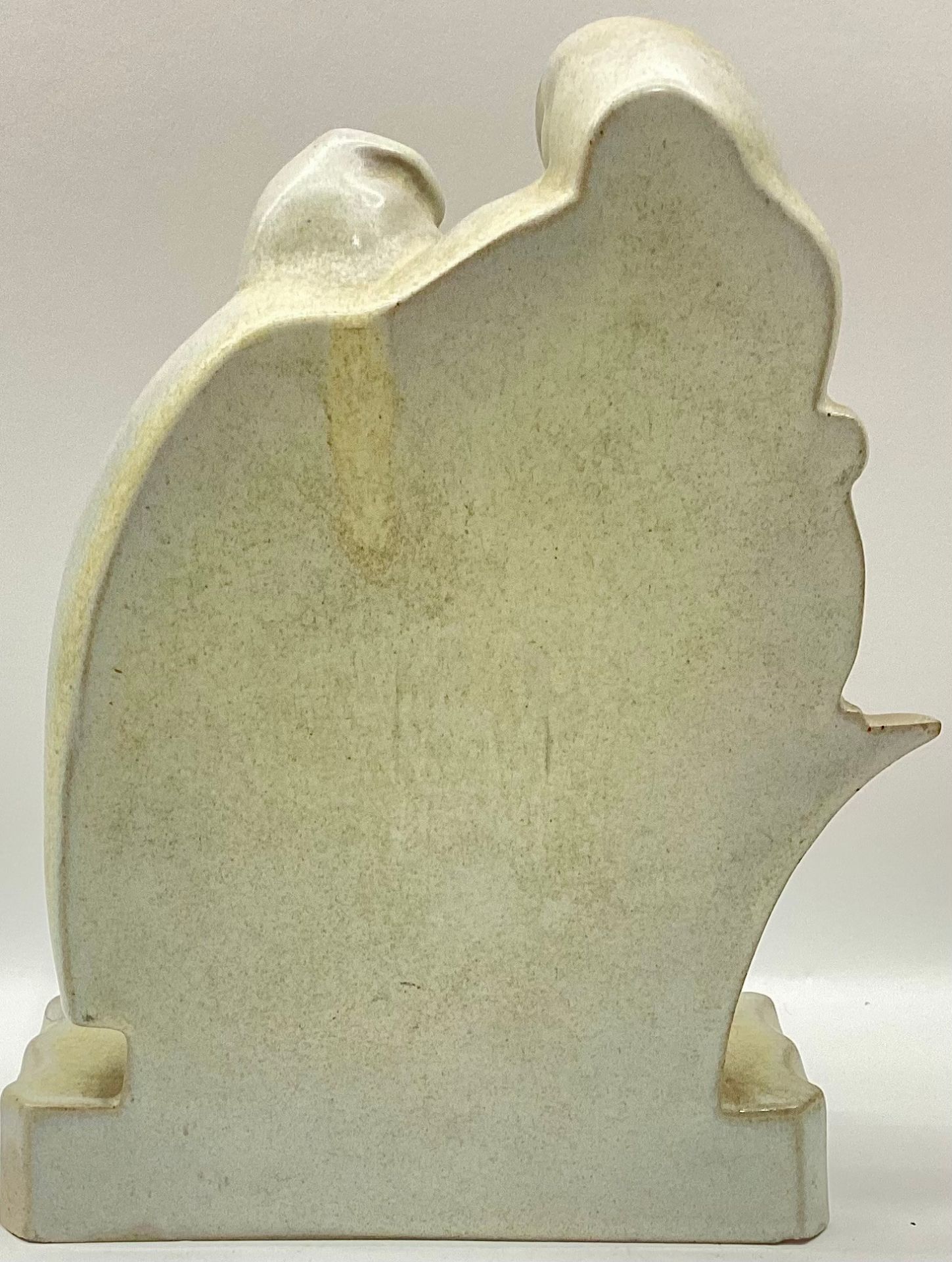 Poole Pottery Carter Stabler Adams Love birds bookend no. 808 deigned by John Adams. - Image 2 of 3