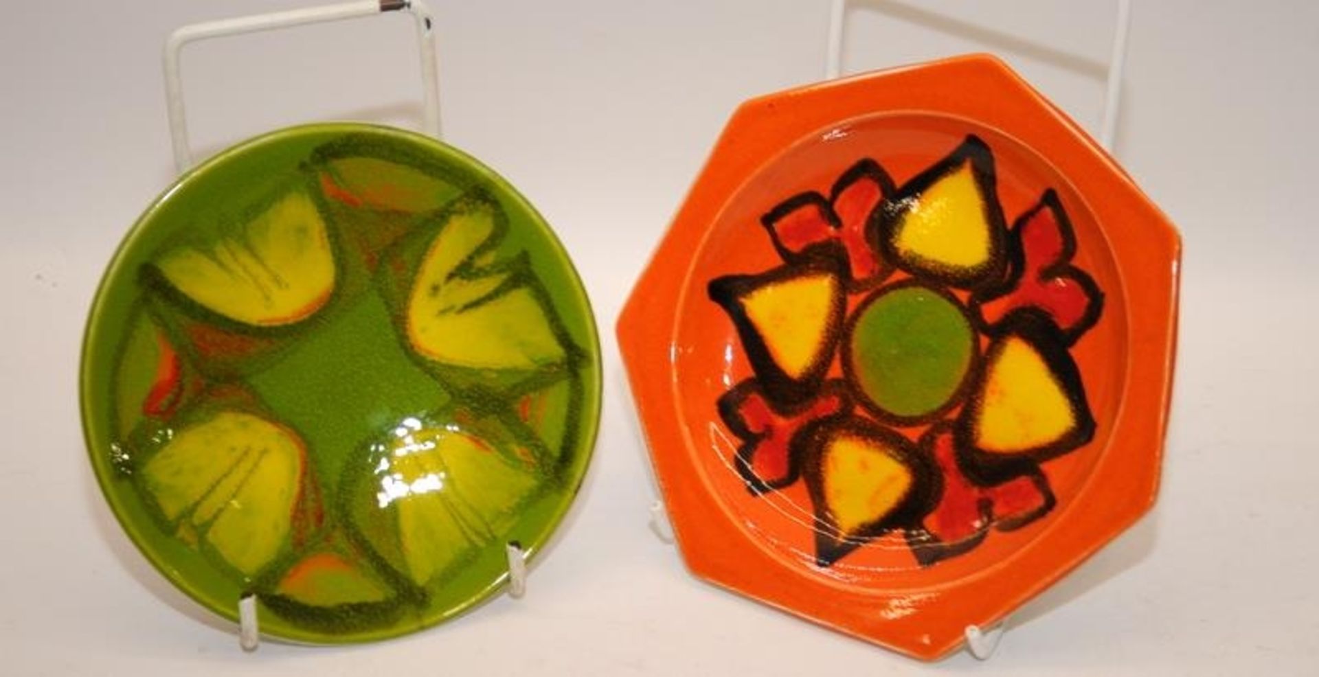 Poole Pottery Delphis to include shape 3 dishes x 2, shape 361 pin tray x 2, shape 56 bowl x 2, - Image 6 of 7