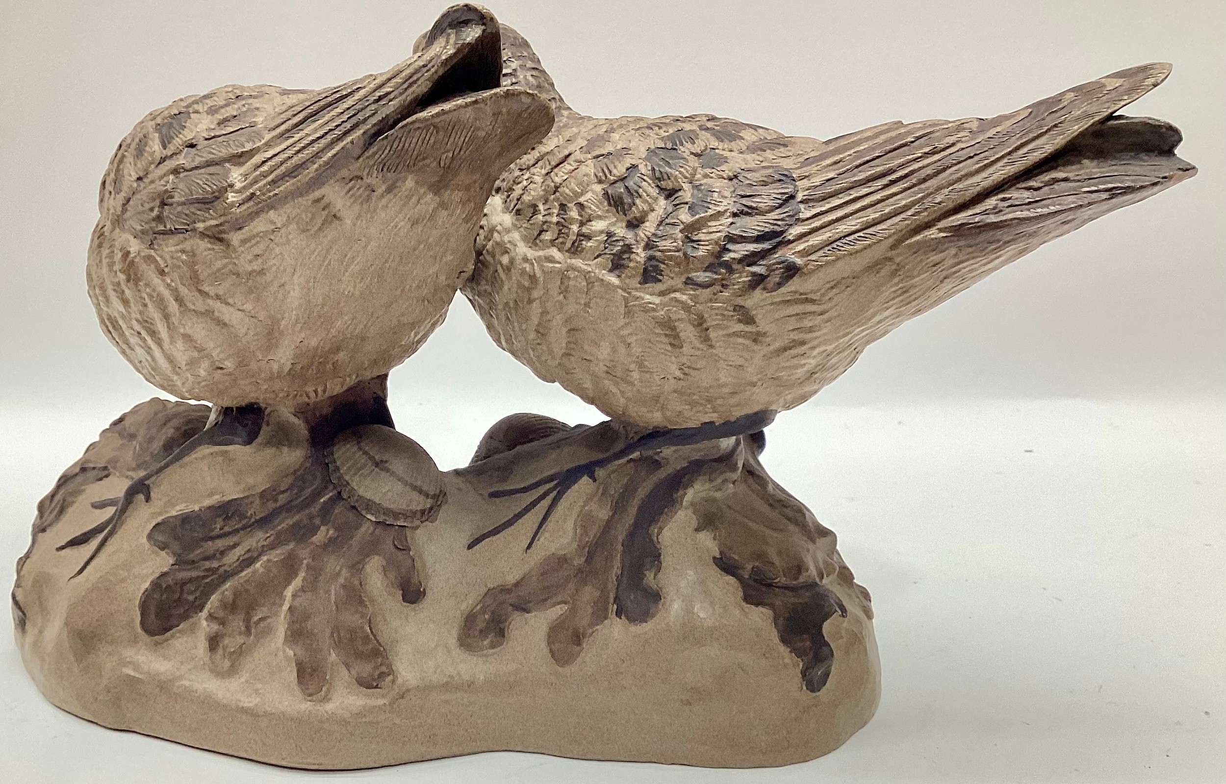Poole Pottery Stoneware pair of Sandpipers modelled by Barbara Linley-Adams, fully signed to base. - Image 3 of 4