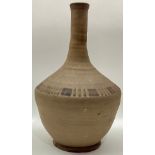 Poole Pottery Carter Stabler Adams very early Etruscan bottle vase 8.25" high.
