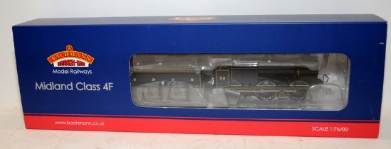 Bachmann OO gauge Midland Class 4F S&DJR Blue Locomotive. Collectors Club Exclusive Model ref:31-888
