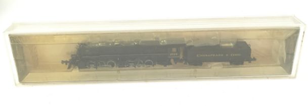 Spectrum N gauge 82653 (N) USRA 2-6-6-2 articulatef steam locomotive and a USRA tender C & O H5