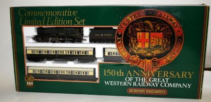 Hornby OO gauge Commemorative Limited Edition Set 150th Anniversary of GWR ref:R775. Missing some