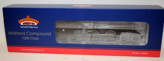 Bachmann OO gauge Midland Compound 1000 Class BR Black Early ref:31-932DC. DCC fitted, boxed.