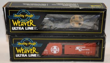 Quality Craft O Gauge box cars 4213 and 4100 PS-1 40'. Both boxed