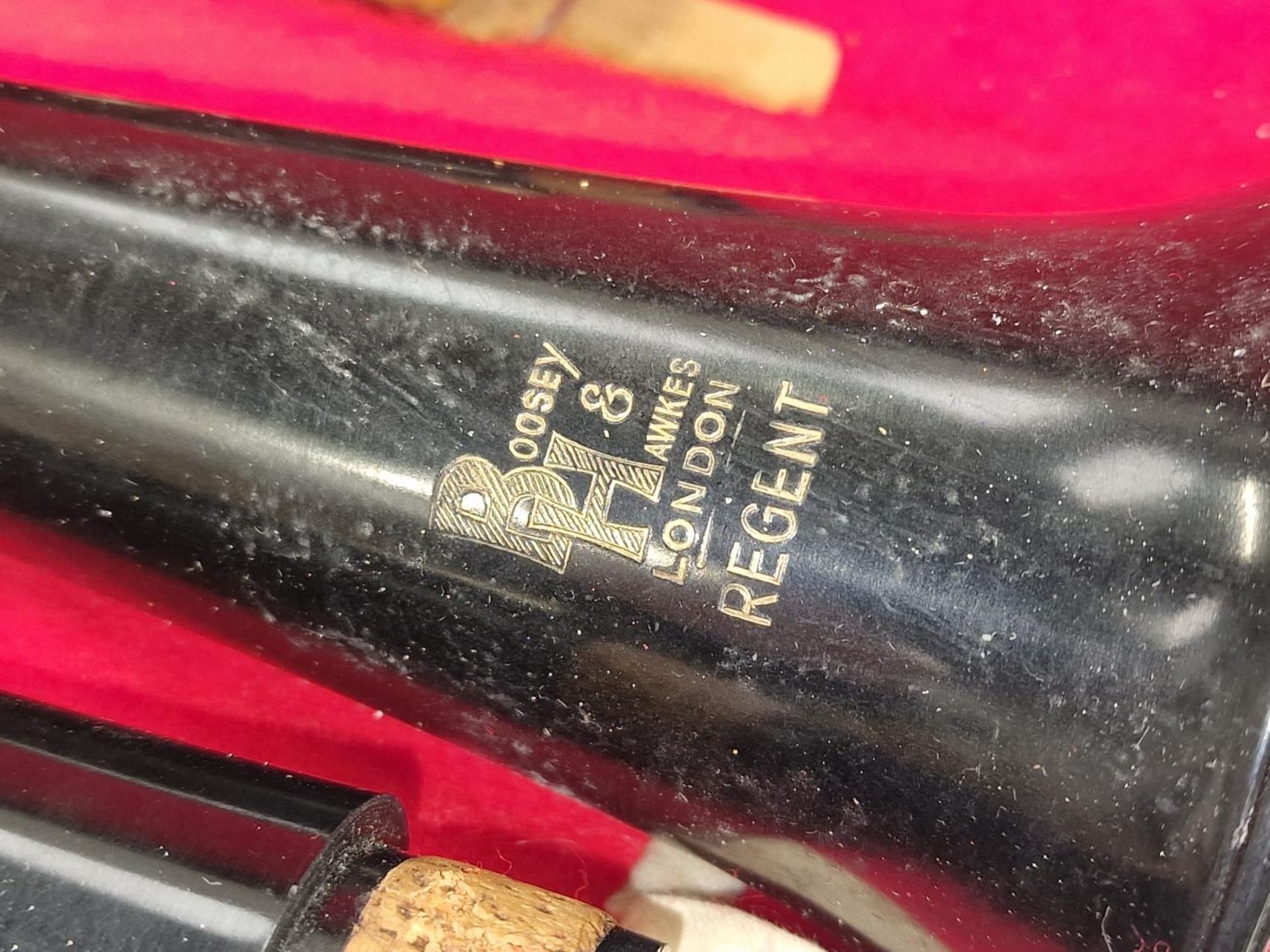 Boosey & Hawkes "Regent" vintage clarinet in hard case. - Image 2 of 4