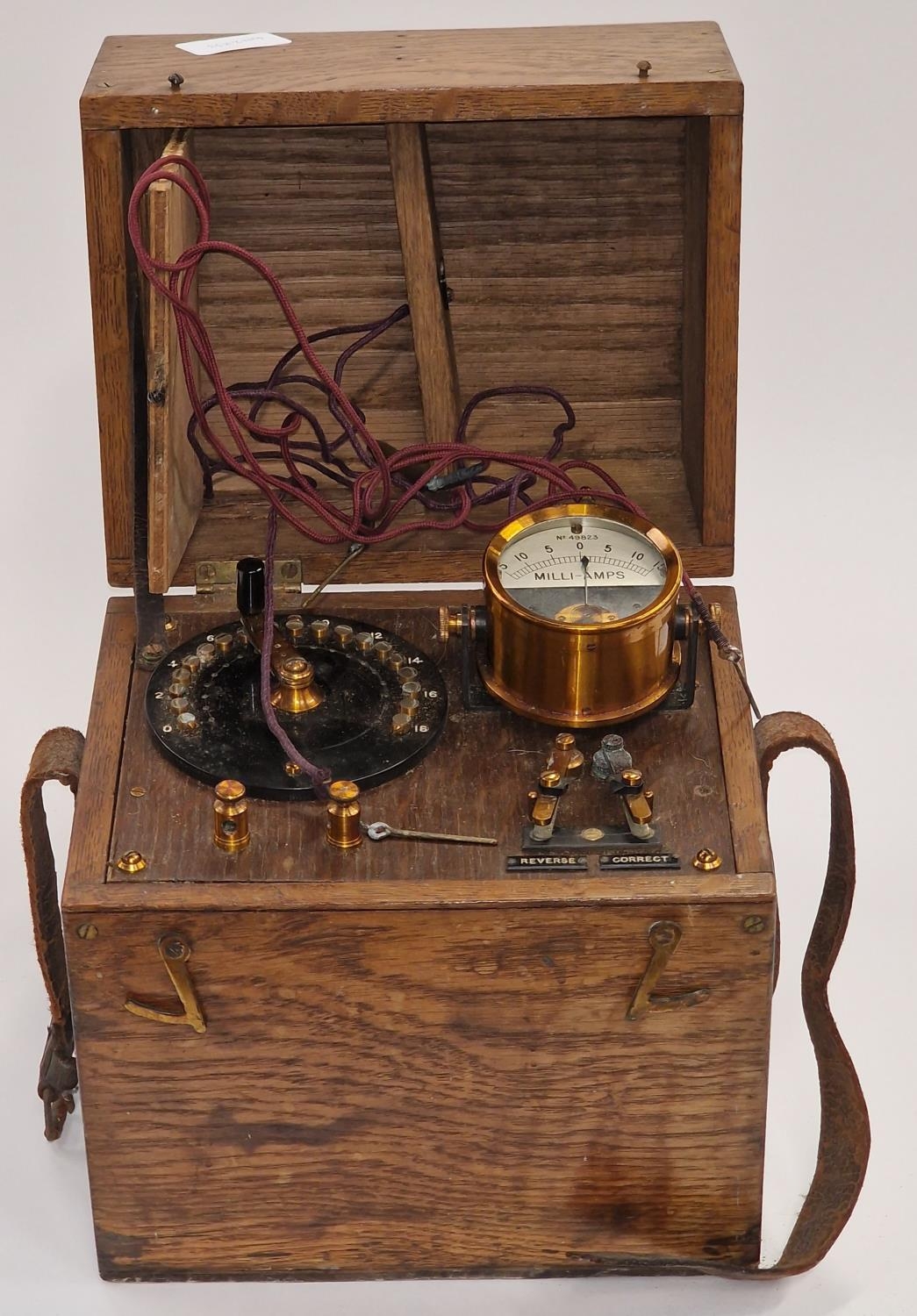 Vintage electronic volt meter.