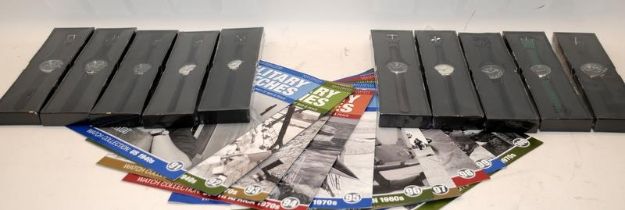 Eaglemoss Military Watches collection: Issues 91 to 100. Ten watches still sealed in boxes c/w