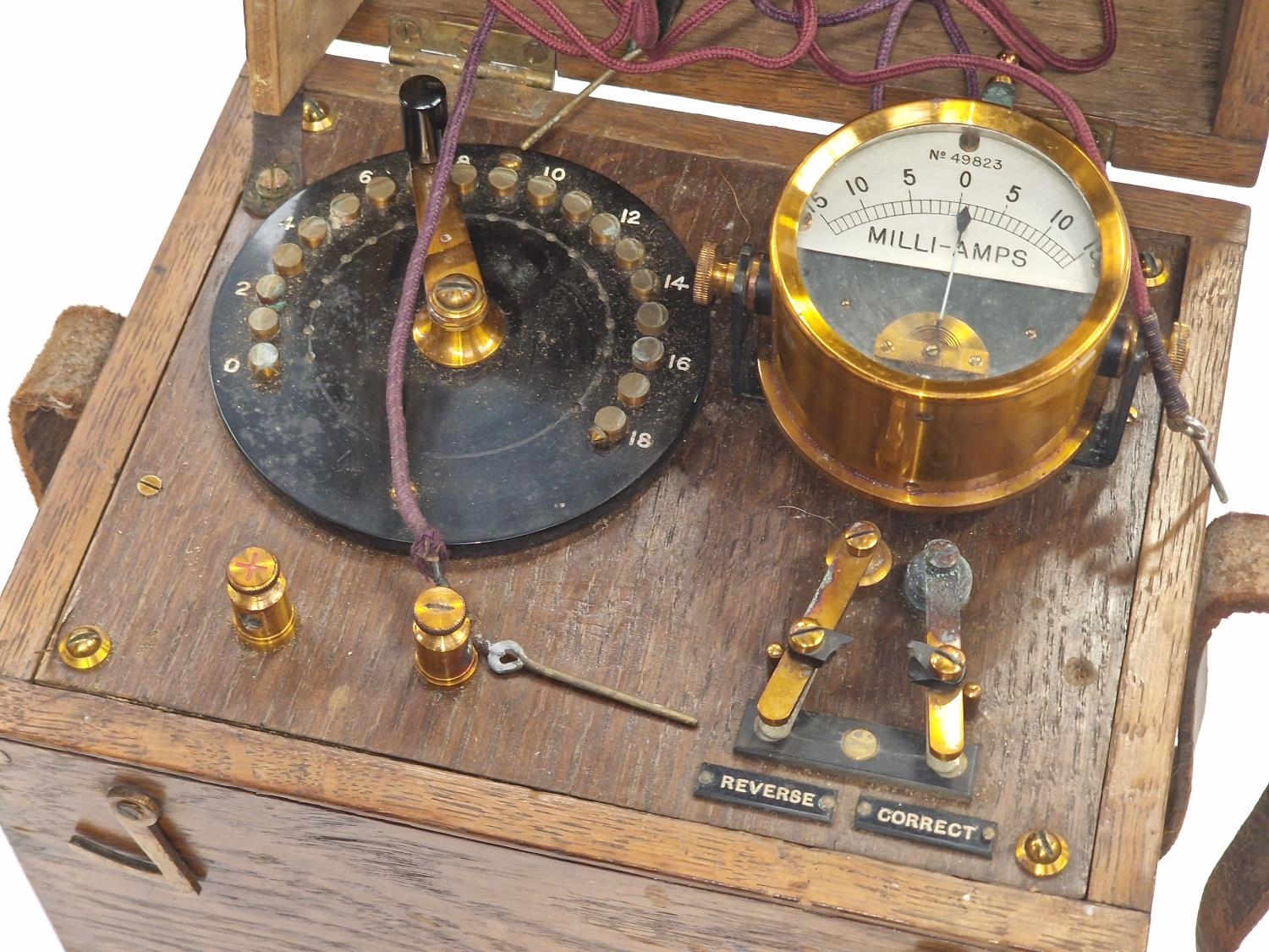 Vintage electronic volt meter. - Image 2 of 4