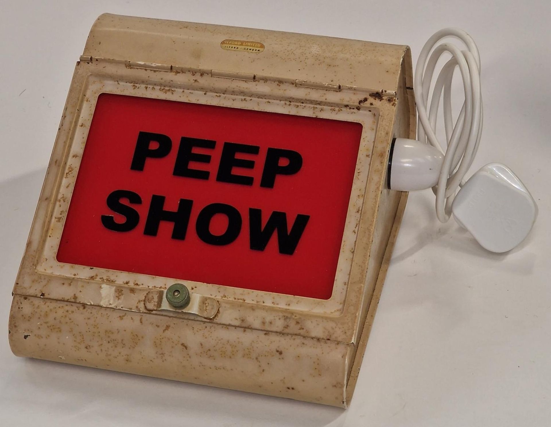 A Peep show Light box.