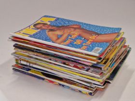 A collection of vintage Fiesta adult magazines. Approx 30 in lot.