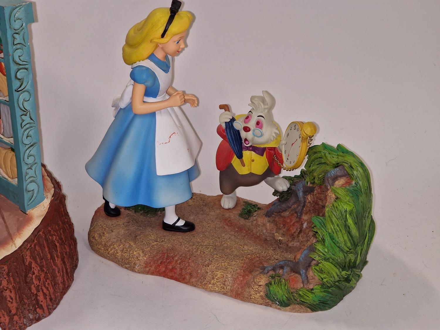 Collection of Enesco Disney figurines together with a pair of Disney salt and pepper pots. - Image 3 of 4