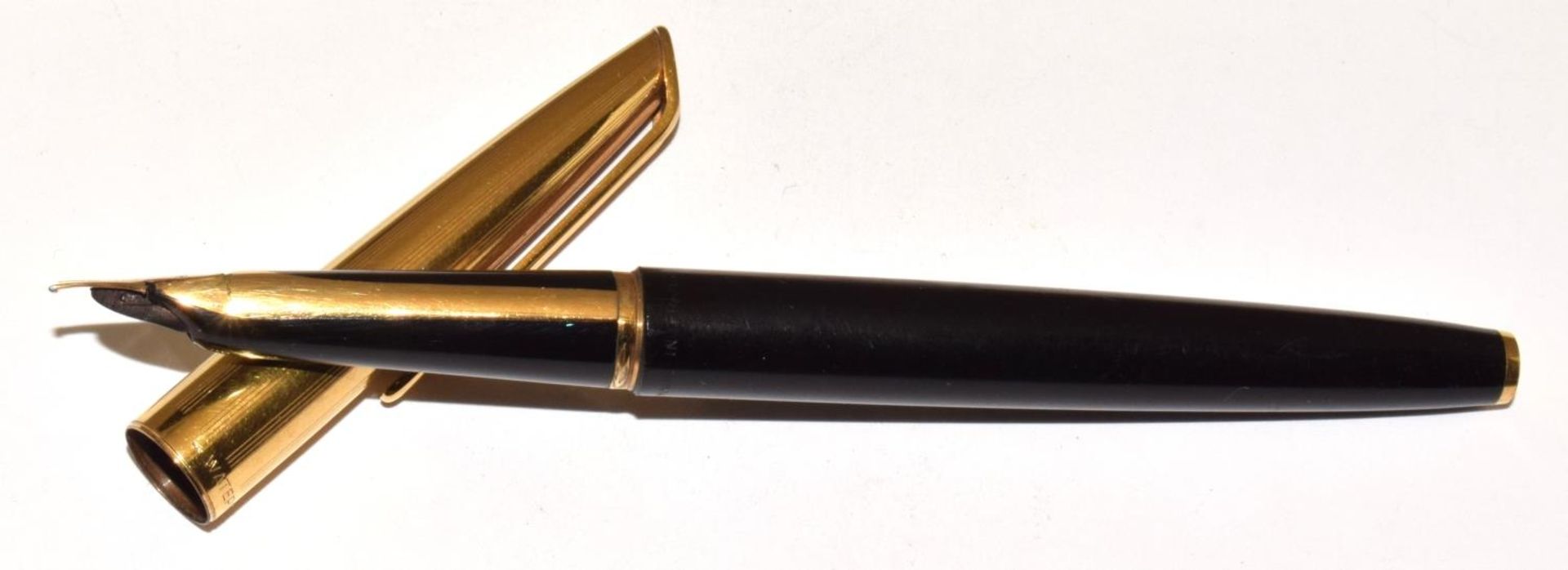 18ct gold top Waterman pen with 2 others - Image 2 of 4