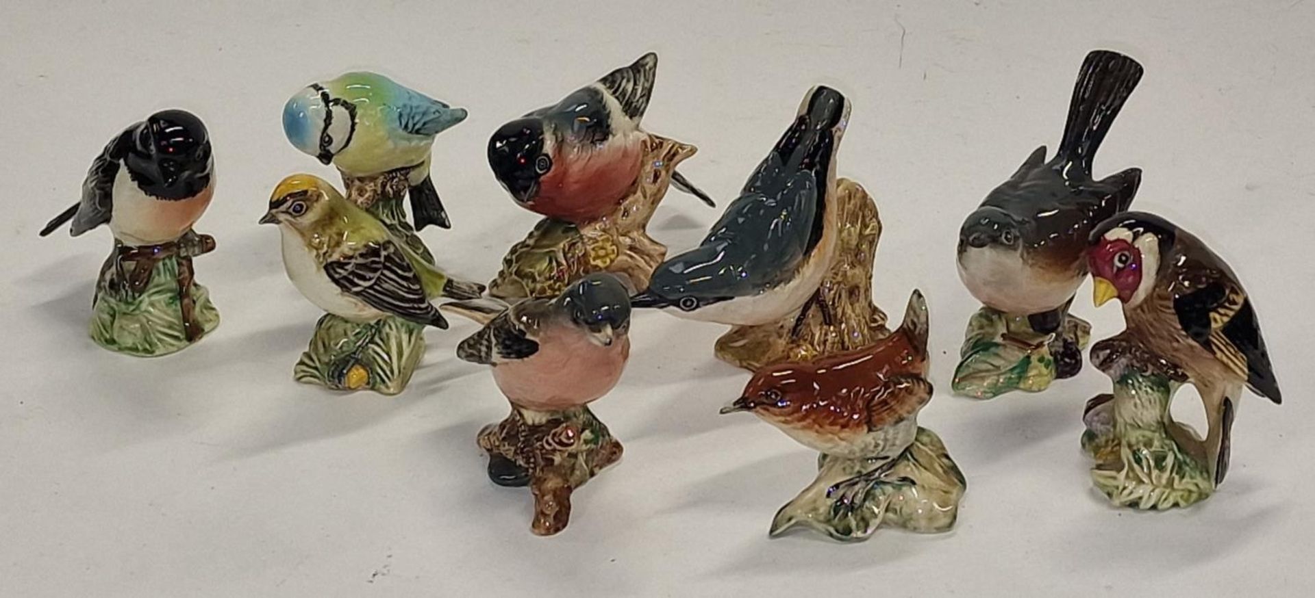 Collection of Beswick birds (9).