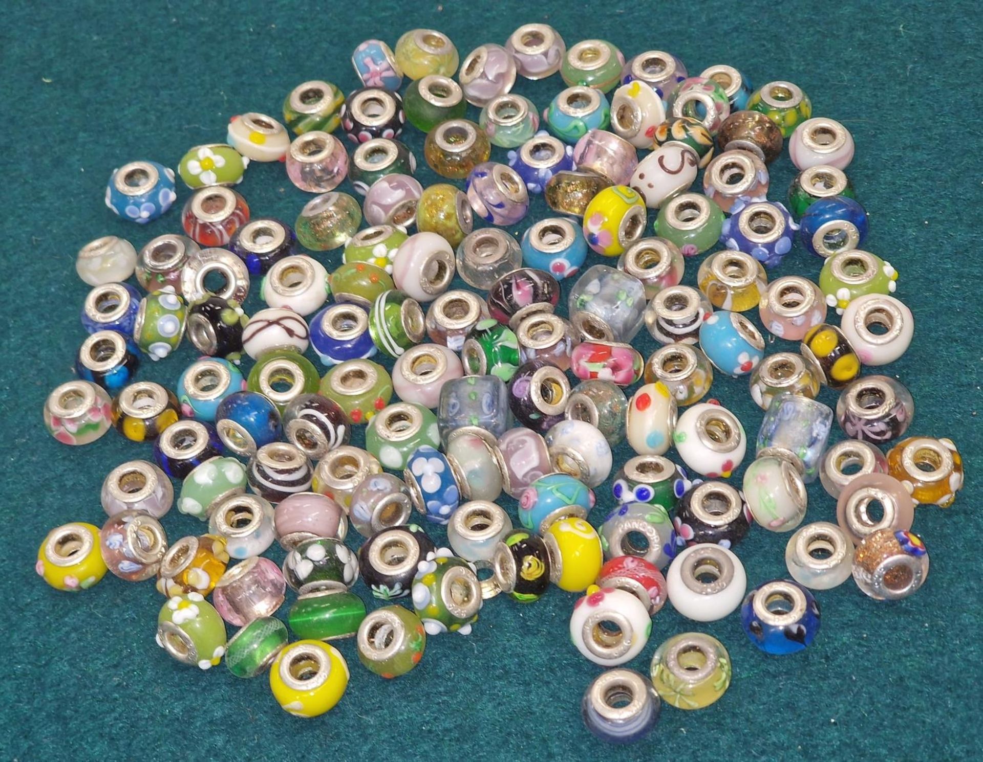 Quantity of miscellaneous charm beads.