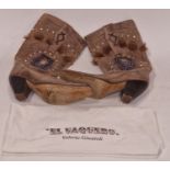 El Vaquero leather boots eur size 36 uk size 3 1/2 in original dust bag