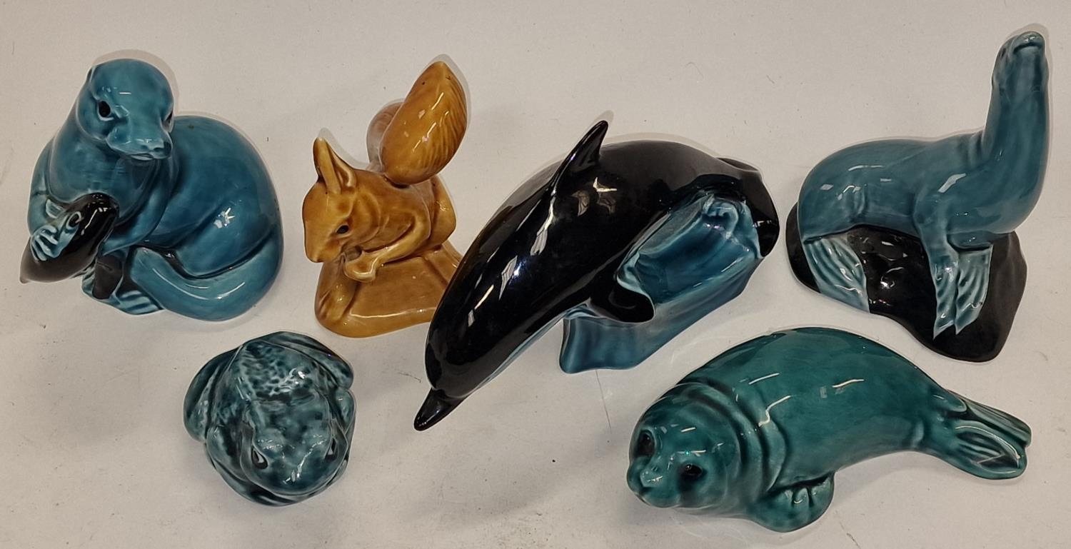 A collection of six Poole Pottery Animals. - Image 2 of 3