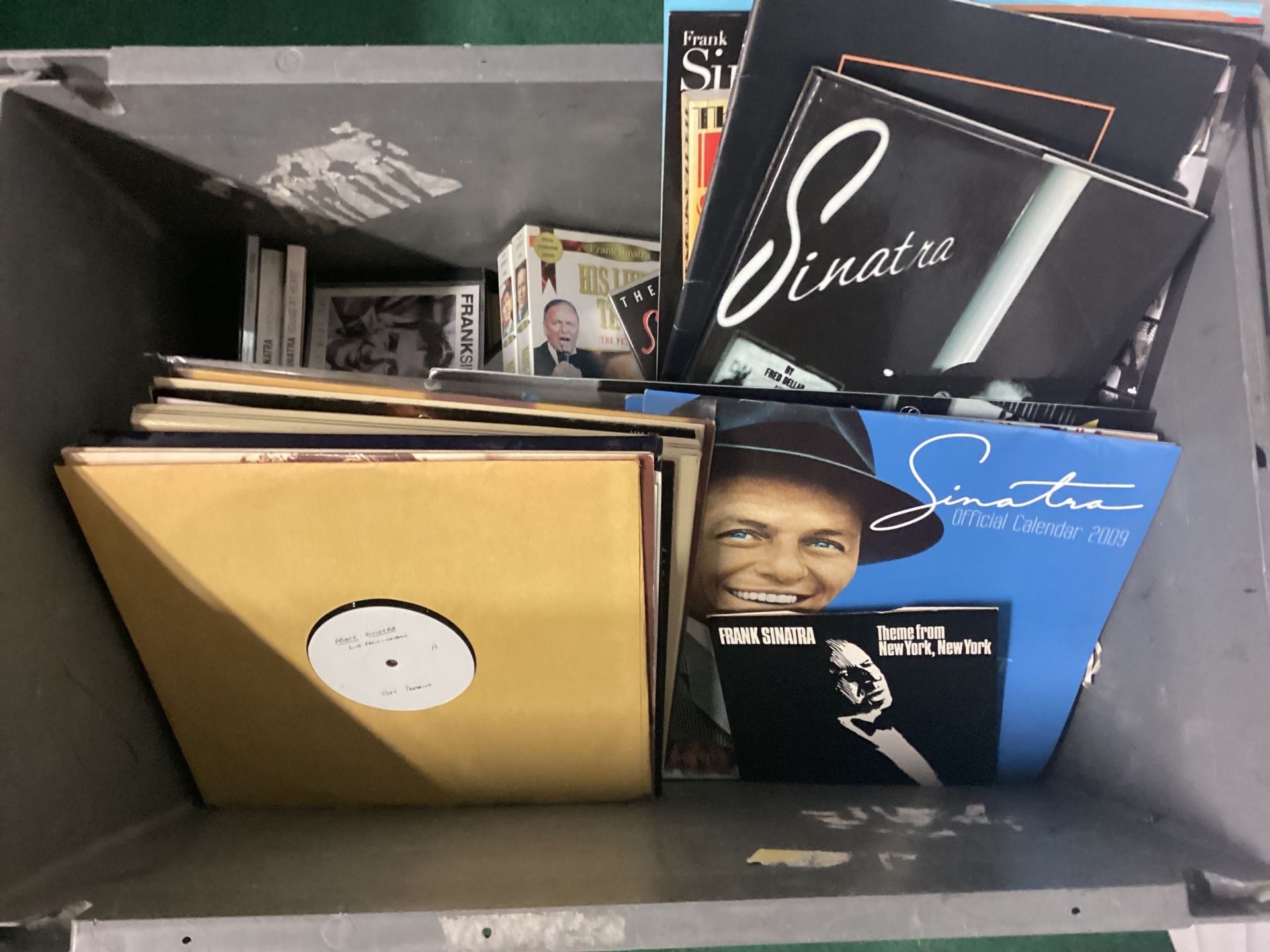 Collection of various Frank Sinatra ephemera