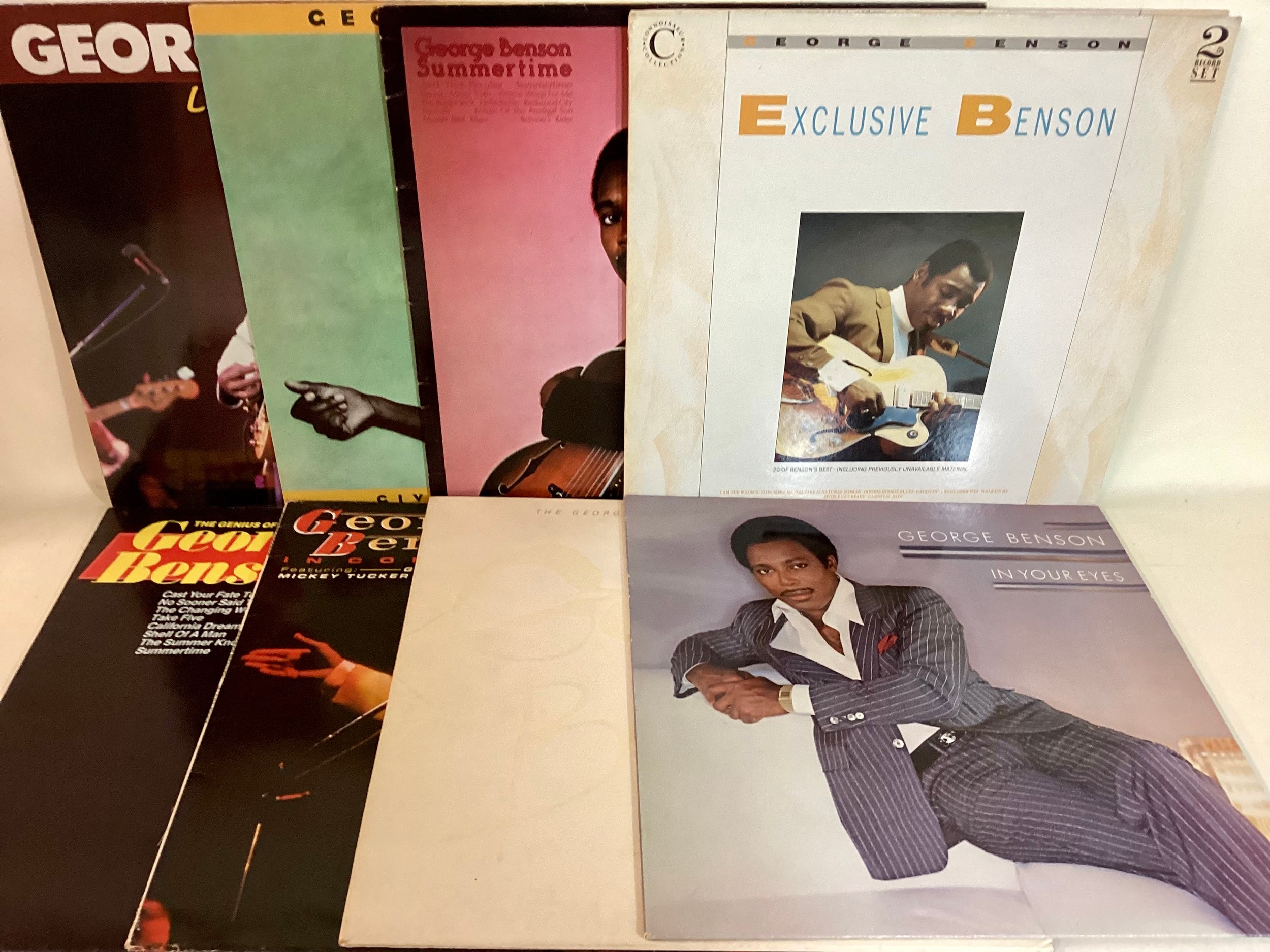 Collection of George Benson vinyl albums x 8.