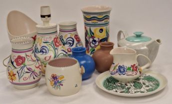 Quantity of Poole Pottery to include traditional and calypso (11).