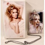 KYLIE MINOGUE ‘KISS ME ONCE’ TOUR VIP GIFT POWERBANK USB CHARGER AND LANYARD. These items come in Ex