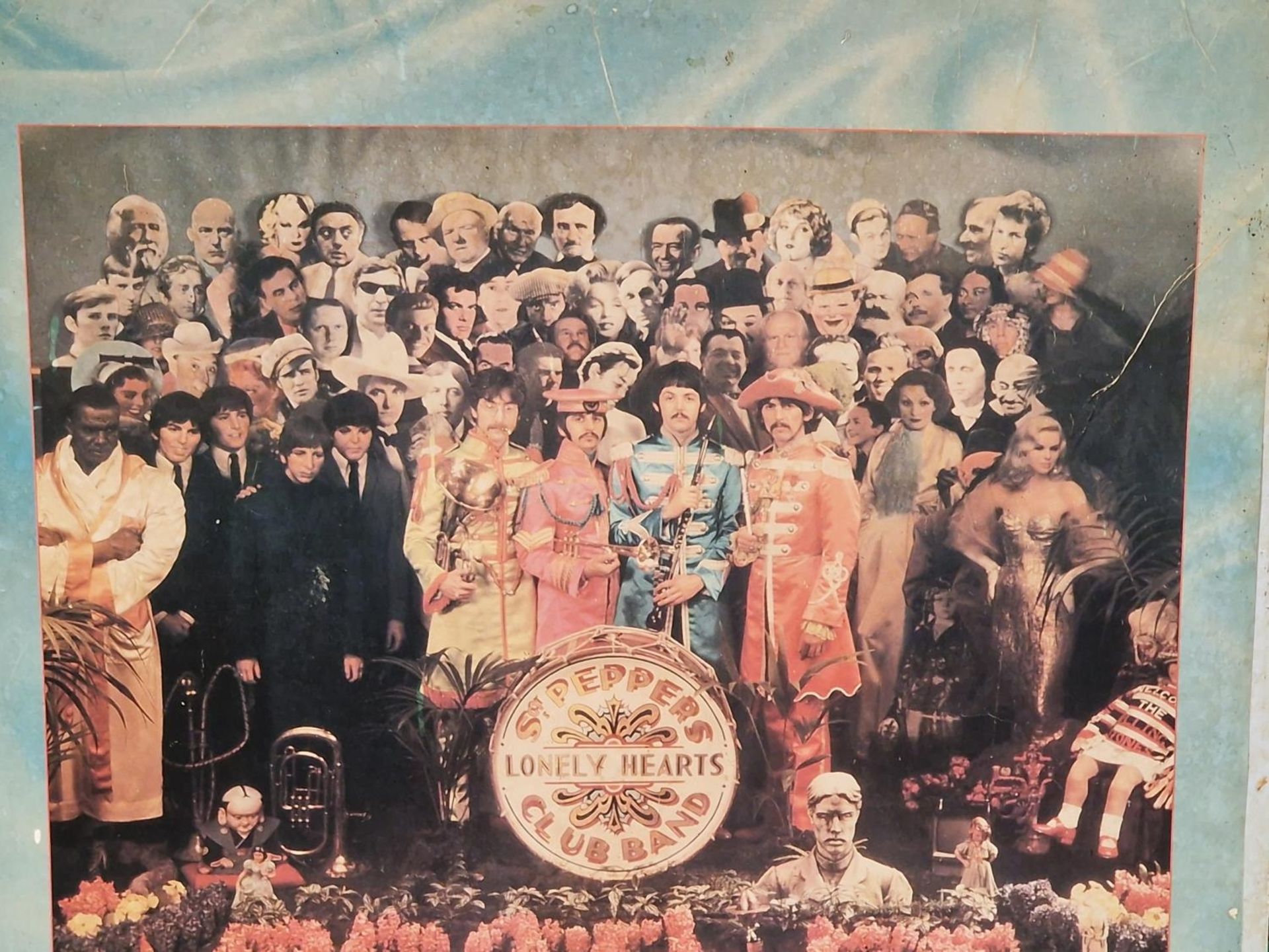 1987 Anabas large poster for The Beatles "Sgt. Peppers Lonely Hearts Club Band" mounted on a - Image 2 of 4