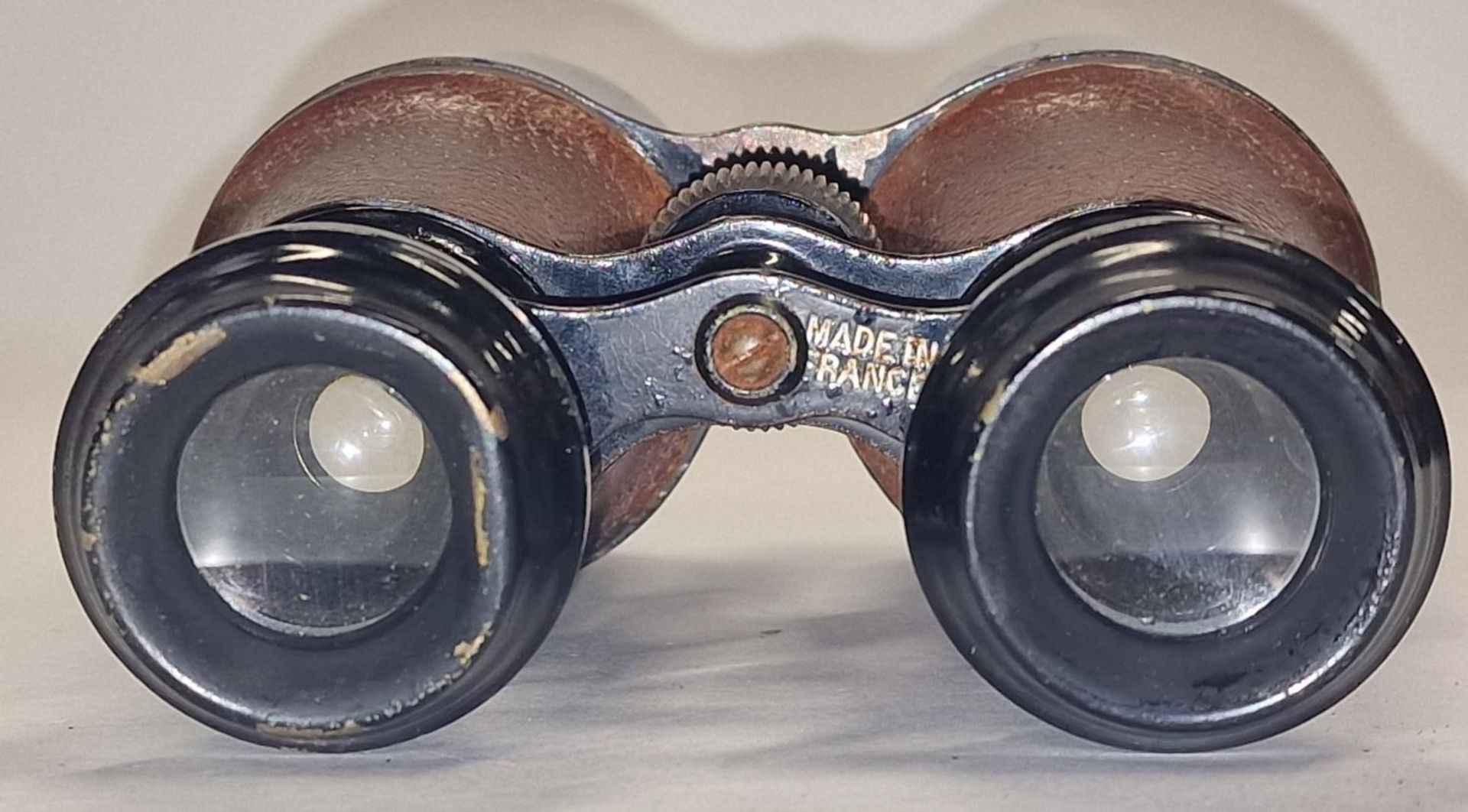 Pair of vintage Achromatic French War Office binoculars. - Image 4 of 4
