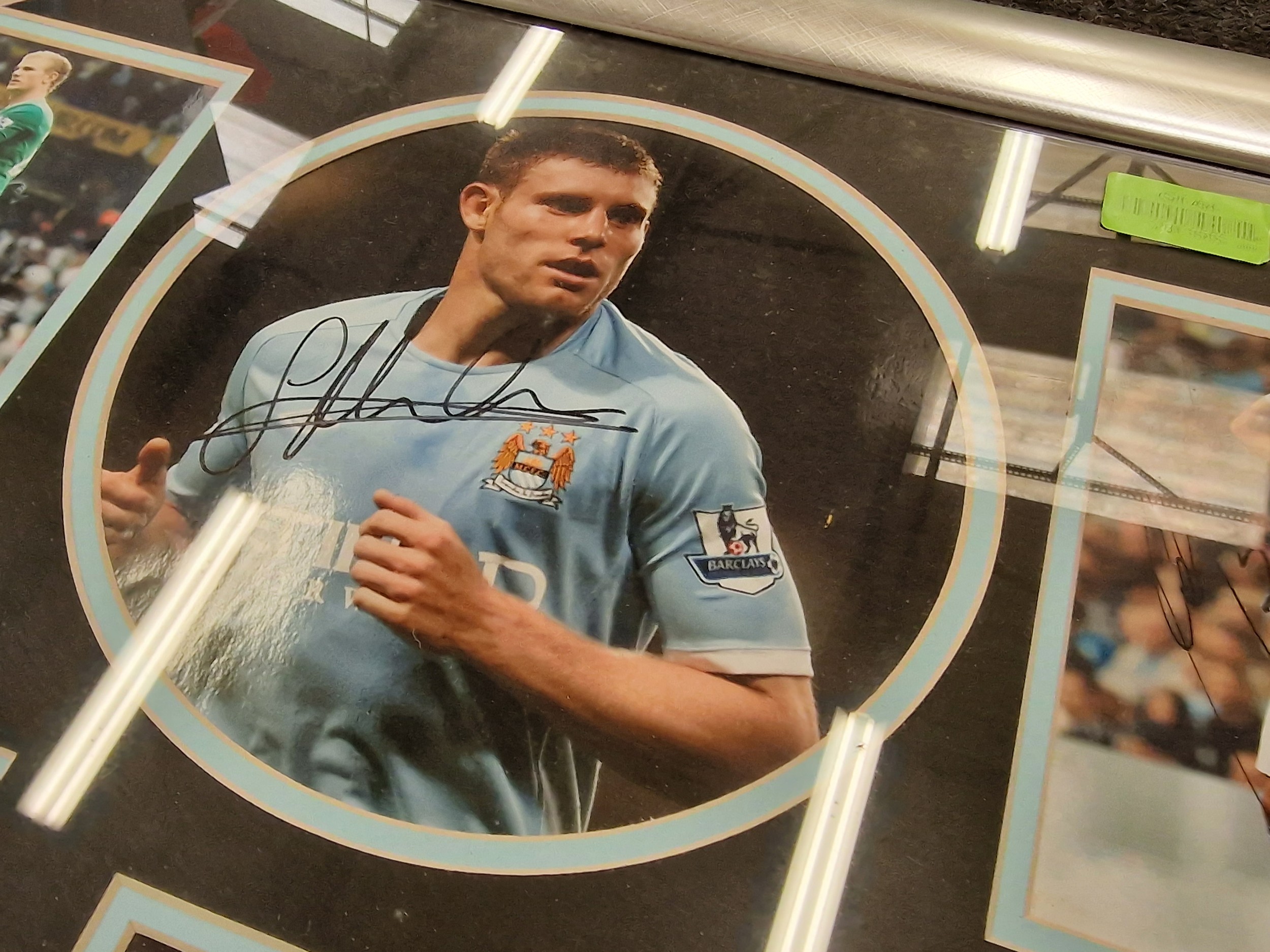 Manchester City football memorabilia autograph collection past and present Premiere league - Image 4 of 4