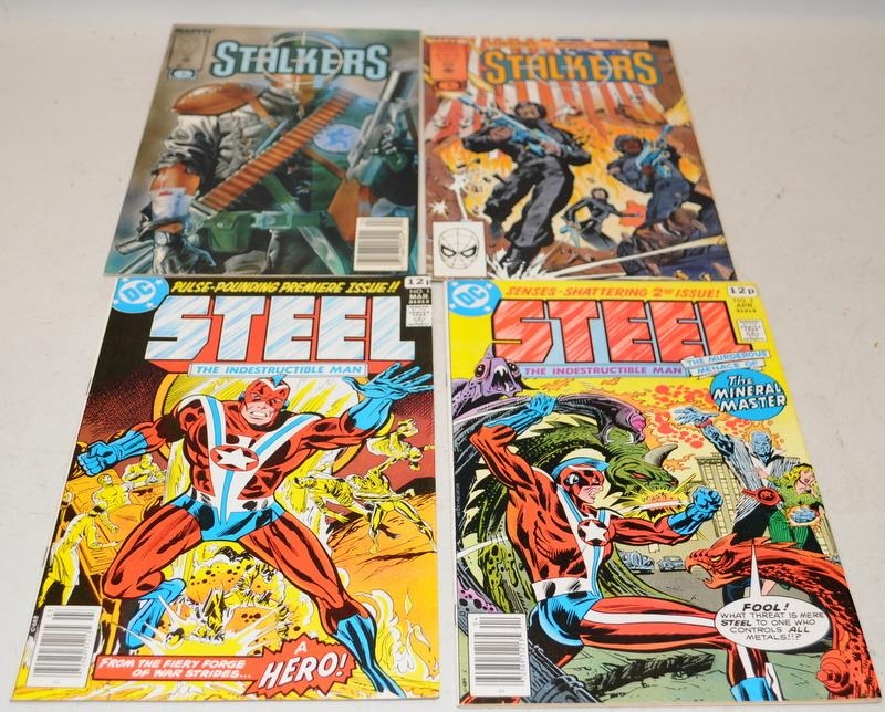 DC Comics collection to include #1 issues Armageddon 2001, Stalkers, Starman, Steel etc. 11 items in - Image 3 of 3