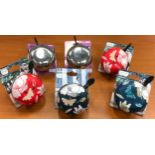 Collection of new and carded oversize bicycle bells including examples by Basil. 6 in all