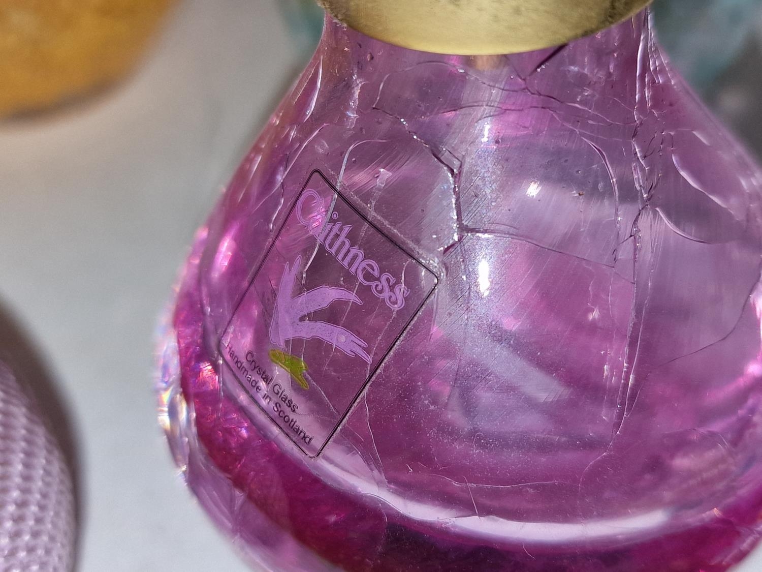 Caithness collection of glass perfume atomiser bottles many still with Caithness stickers - Image 4 of 4