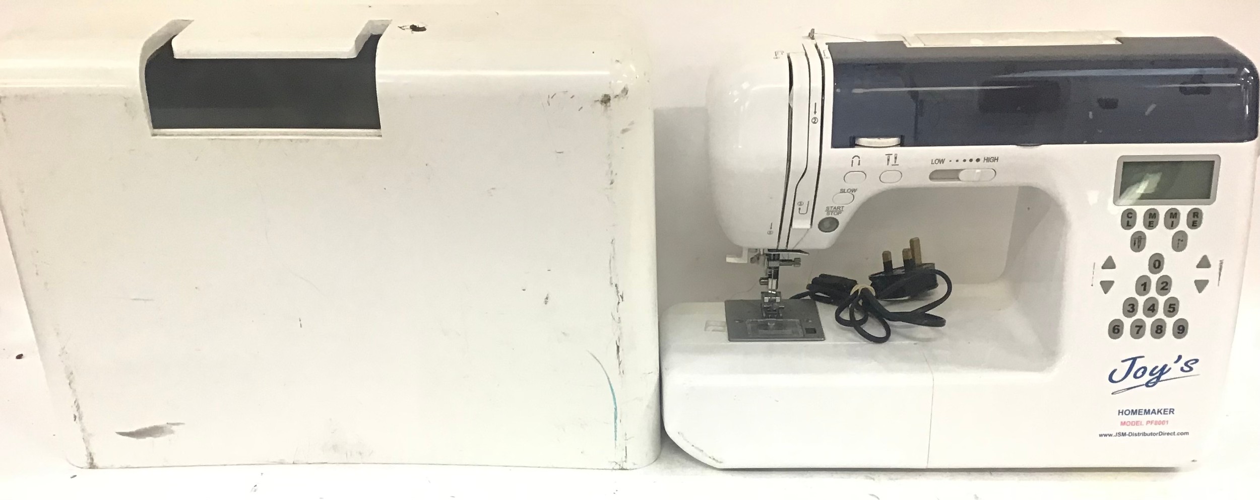 Joy’s Homemaker electric sewing machine model No. PF8001. - Image 2 of 2