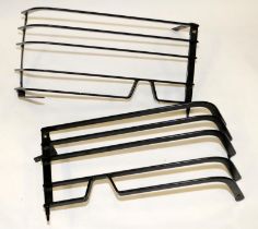 Pair of new Land Rover front light protective grilles