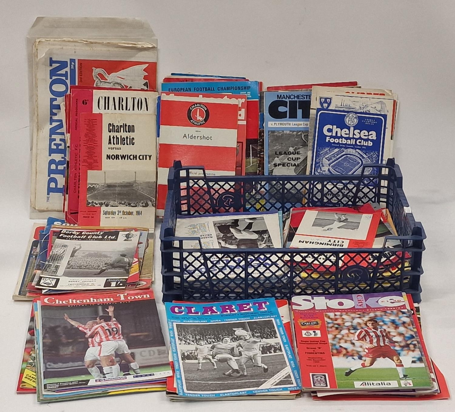 A collection of vintage football programmes mainly from the 1950's through to the 1980's.