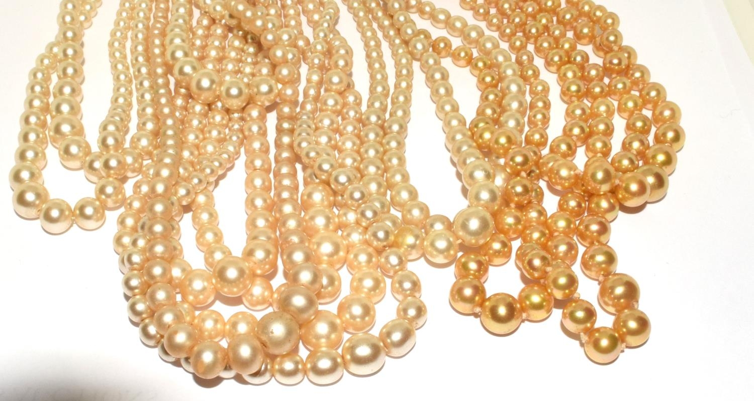 6 x vintage Pearl necklaces - Image 3 of 3